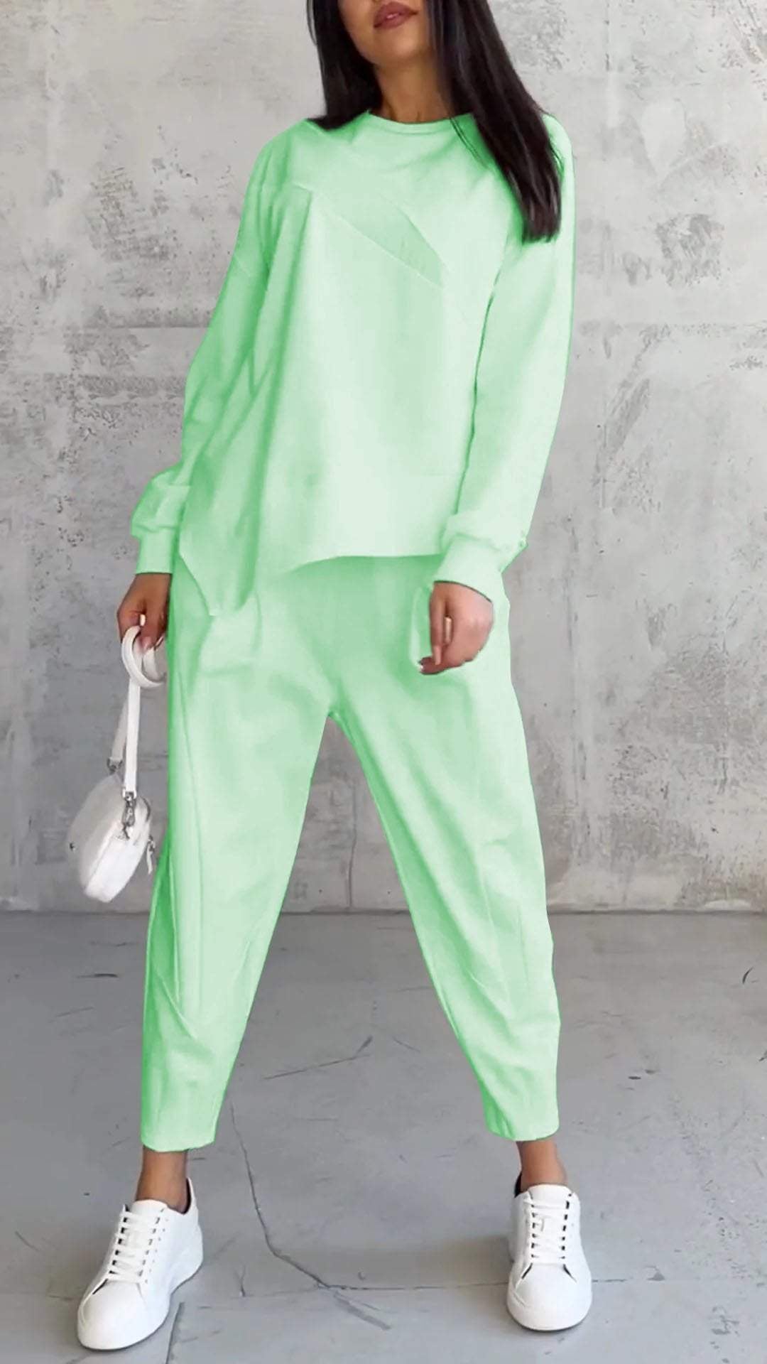 Irregular Hoodie Set