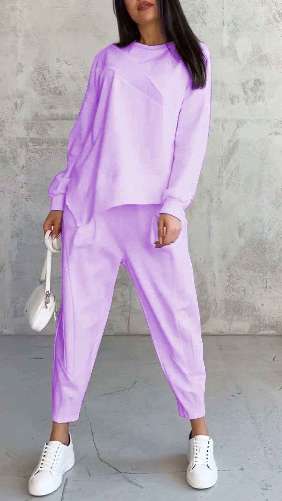 Irregular Hoodie Set