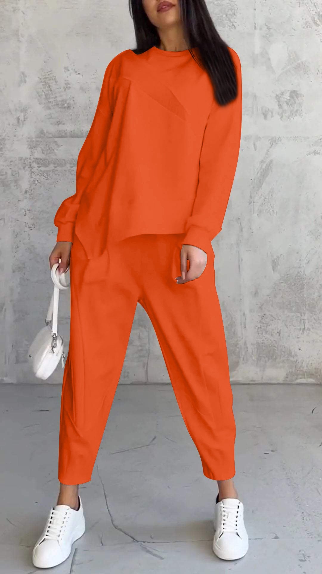 Irregular Hoodie Set