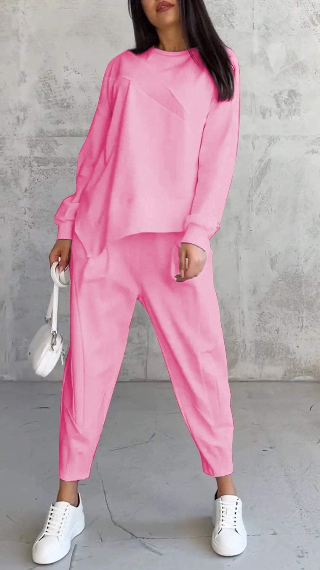 Irregular Hoodie Set