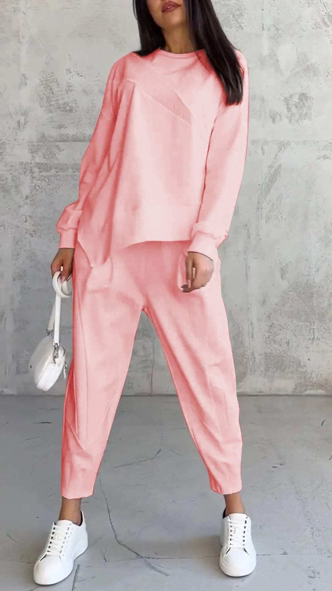 Irregular Hoodie Set