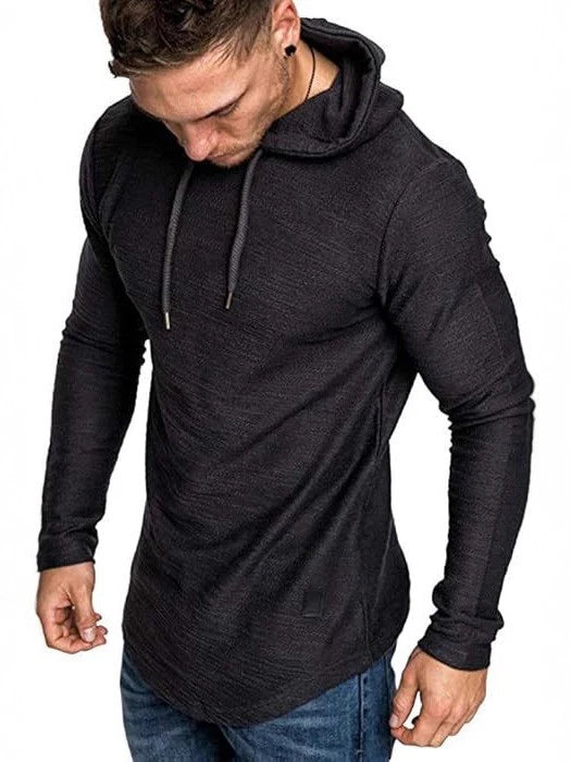 Crew neck pullover hoodie, fashionable sportswear version
