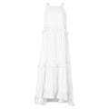 New elegant long floor-length cake dress