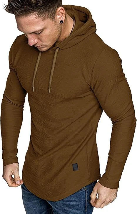 Crew neck pullover hoodie, fashionable sportswear version