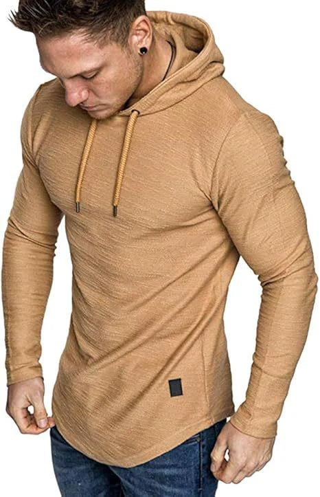 Crew neck pullover hoodie, fashionable sportswear version