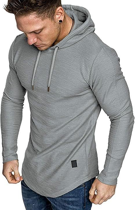Crew neck pullover hoodie, fashionable sportswear version