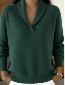 V-neck women's fashion autumn/winter new styles