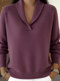V-neck women's fashion autumn/winter new styles