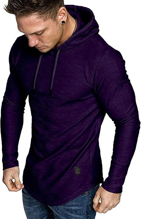 Crew neck pullover hoodie, fashionable sportswear version
