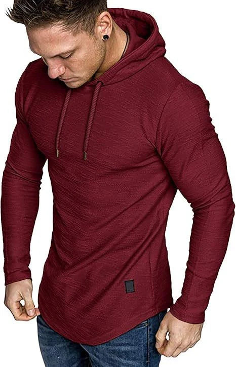 Crew neck pullover hoodie, fashionable sportswear version