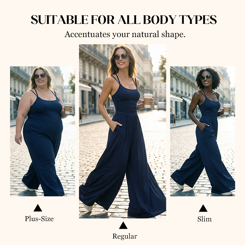 ☀️ Damen-Sommer-Jumpsuit